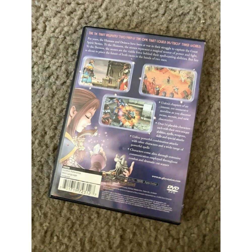 Arc the Lad Twilight of the Spirits Sony PlayStation 2 PS2 Complete in Box CIB